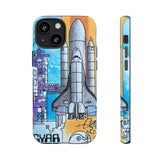 Space Rocket Tough Phone Case