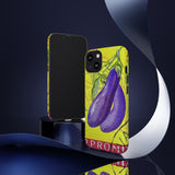 Eggplant Vegetable Tough Phone Case
