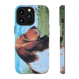 Basset Hound Dog Tough Phone Case
