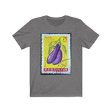 Eggplant Stamp T-shirt
