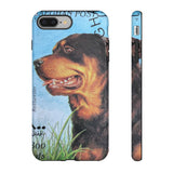 Rottweiler Dog Tough Phone Case