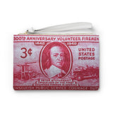 Fire Fighter Stamp Clutch Bag