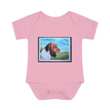 Basset Hound Dog Baby Onesie