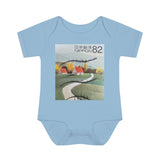 Road Home Stamp Baby Onesie