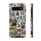 Mushroom Stamps Tough Phone Case