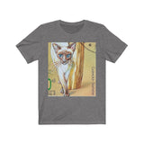 Siamese Cat Stamp T-shirt