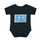 Mermaid Stamp Baby Onesie