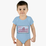 Lewis & Clark Stamp Baby Onesie