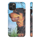 Rottweiler Dog Tough Phone Case