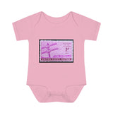 Telegraph Stamp Baby Onesie