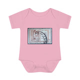 Bible Pages Stamp Baby Onesie