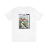 Road Home Vintage Postage Stamp - Jersey Short Sleeve Tee Shirt