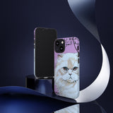 White Persian Cat Tough Phone Case
