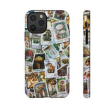 Mushroom Stamps Tough Phone Case