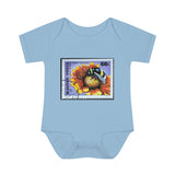 Bee on Flower Baby Onesie