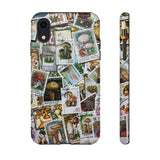 Mushroom Stamps Tough Phone Case