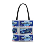 Apollo Soyuz 1975 Stamp Tote Bag