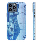 Norway Harbor Postage Stamp - Tough Phone Case