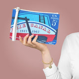 Erie Canal Clutch Bag