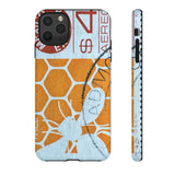 Honey Comb Bee Tough Phone Case