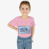 Bicycle Stamp Baby Onesie