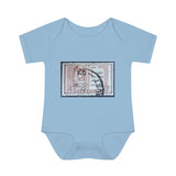 Bible Pages Stamp Baby Onesie