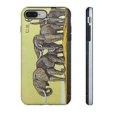 Elephant Herd Tough Phone Case