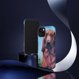 Bloodhound Dog Tough Phone Case