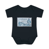 Gibraltar Stamp Baby Onesie