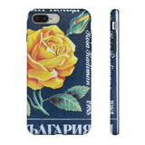 Yellow Rose Flower Tough Phone Case