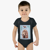 Cocker Spaniel Dog Baby Onesie