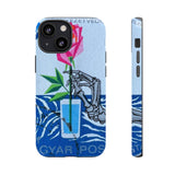Skeleton Rose Tough Phone Case
