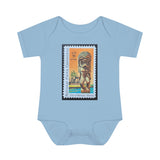 Hawaii State Stamp Baby Onesie