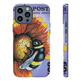 Bee on Flower Tough Phone Case