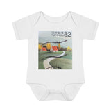 Road Home Stamp Baby Onesie
