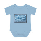 Blue Rhino Stamp Baby Onesie
