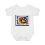 Bee on Flower Baby Onesie