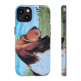 Basset Hound Dog Tough Phone Case