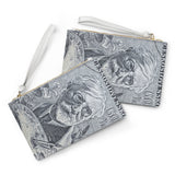 Artist Stamp Clutch Bag