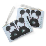 Panda Bear Asia Clutch Bag