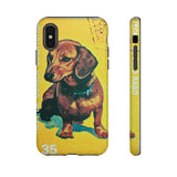 Dachsund Dog Tough Phone Case