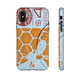 Honey Comb Bee Tough Phone Case