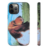 Basset Hound Dog Tough Phone Case