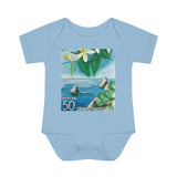 Japan Coastline Baby Onesie