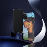 Rottweiler Dog Tough Phone Case