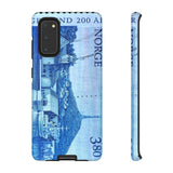 Norway Harbor Postage Stamp - Tough Phone Case