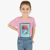 Mushroom Red Stamp Baby Onesie