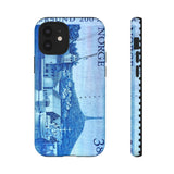 Norway Harbor Postage Stamp - Tough Phone Case