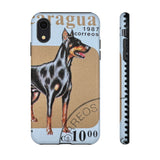 Doberman Dog Tough Phone Case
