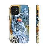 Astronaut in Space Tough Phone Case